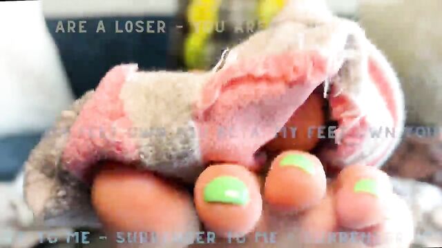 Femdom JOI mind fuck for porn addicted gooners - findom foot fetish