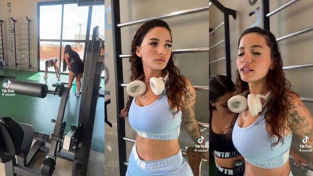 Short bikini dance with a gostosa twist, inspired by popular TikTok challenges