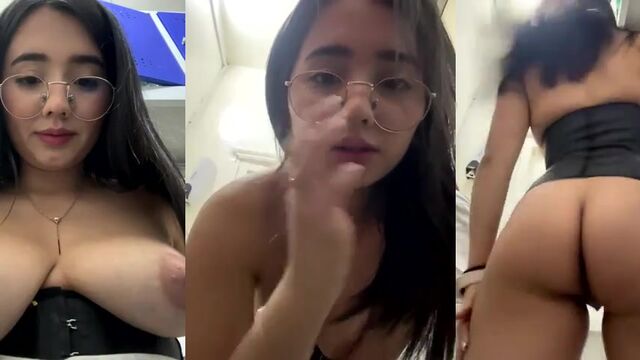 Busty MILF shows off her huge tits and fucks in doggystyle