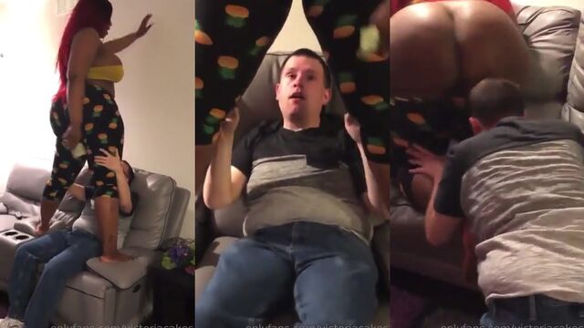 Juicy ass sluts Sky Black and Cherokee get fucked hard by a big dick