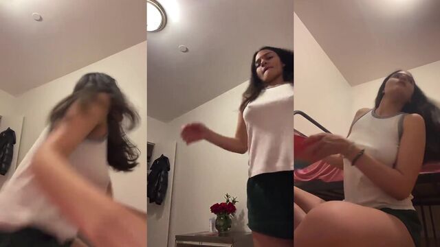 City Girl Nip Slip - Jiggly tits and perky areolas in the city