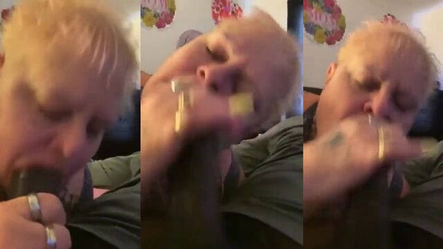 No teeth granny white enjoys BBC deep down her throat
