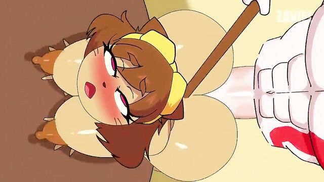 Sonic the Hedgehog gets his dick sucked by a hot Pokémon trainer