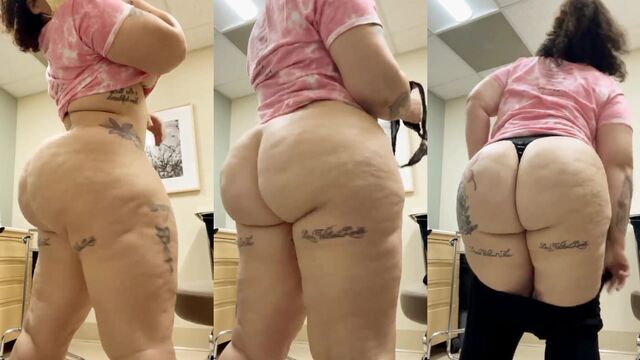 A legend of thick asses: Oiled up and twerking like a pro