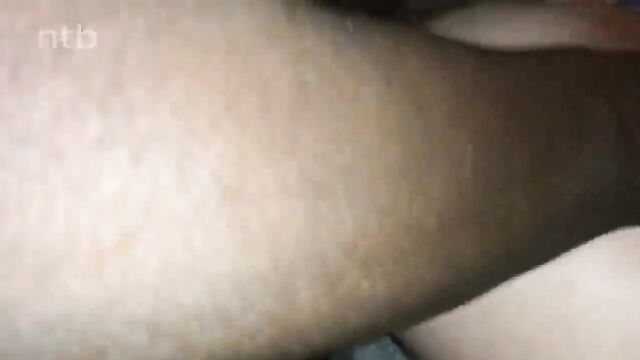 Fat stoner woman takes BBC from her husband