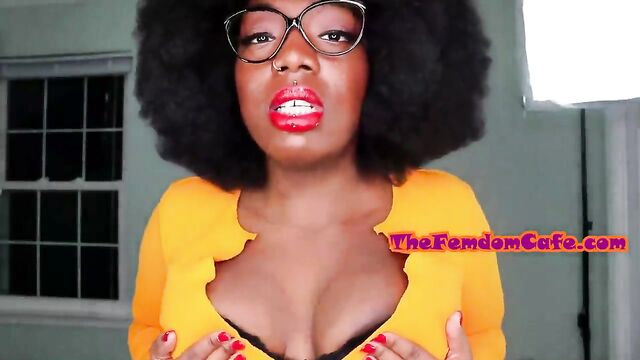 Hot Velma gives Shaggy a jerking instruction with a sexy upskirt view