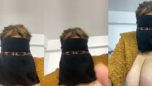 Huge breast play with stunning cammer Warda in Arabic mode - Warda-arabic
