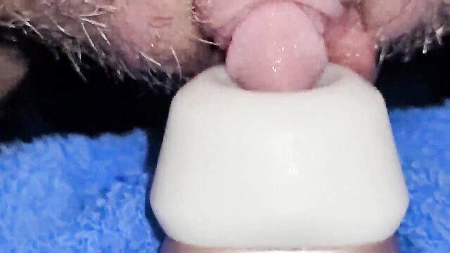 I hump my clit using a powerful suction toy in POV