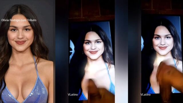 Famous celebrity cum tribute with Olivia Rodrigo