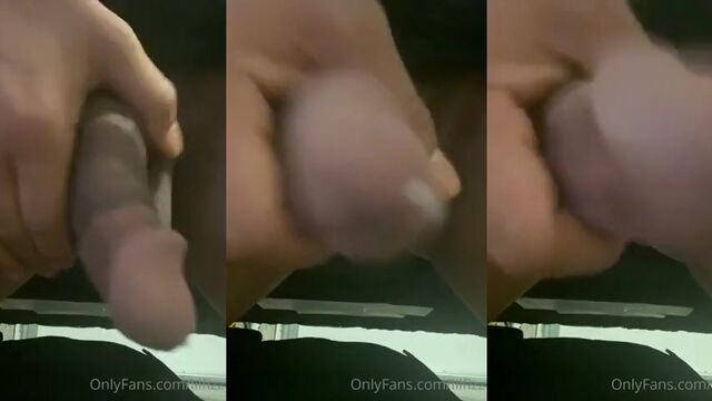 Lil Fizz masturbates his big dick and shows his sexy ass