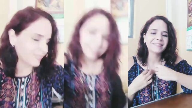Hot mature webcam show with the hottest Spanish speaking maestra out there