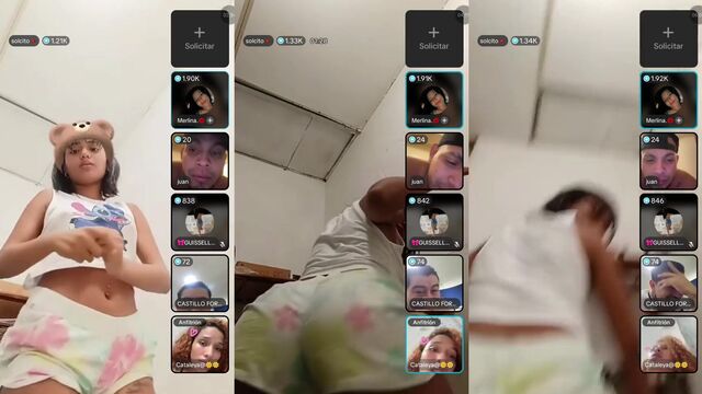 A hot TikTok video with a sexy perreo dance