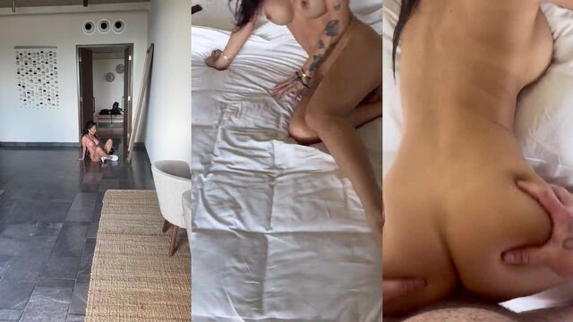 Asian hottie Asa Akira gets her pussy pounded hard in a steamy scene