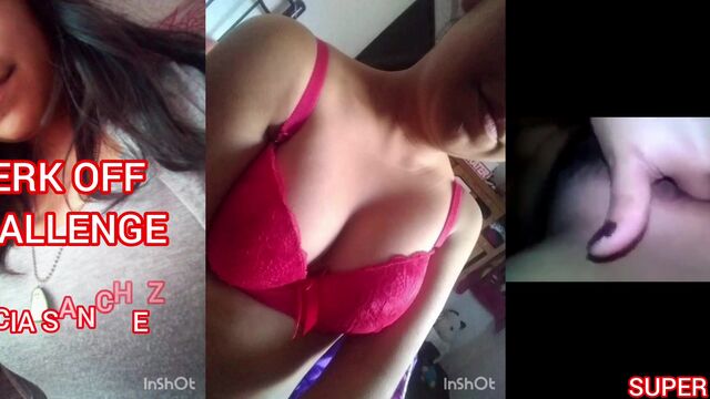 Famous Christian woman Grecia Sanchez's jerking off challenge video