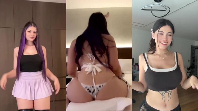A streamer and her only part 1, featuring a spicy bikini scene