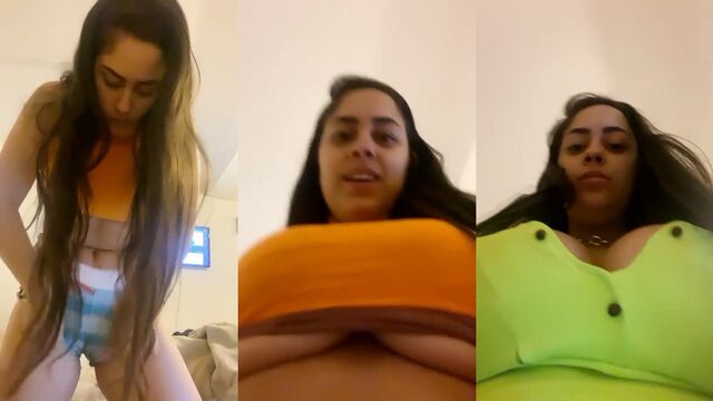 A Braba do Sul Lives - Funky Dancing and Big Tits Action