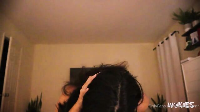 ASMR girlfriend roleplay - egirl - sex after work - POV hot virtual sex