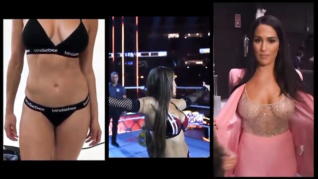 Nikki Bella's famous ass in the Fap Challenge zone