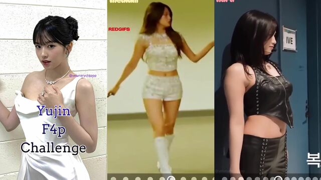 Ive Yujin's challenge to beat the Kpopfap game