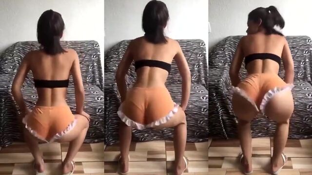 Sexy dance with a hot twerk and ass that can’t be resisted