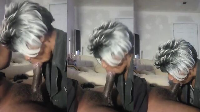 Stop playing PS5 and get your BBC sucked by a granny