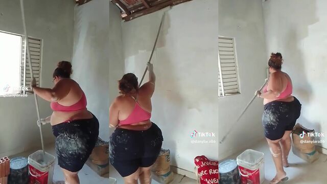 Home sex with wife in amateur video, deepthroat and blowjob action