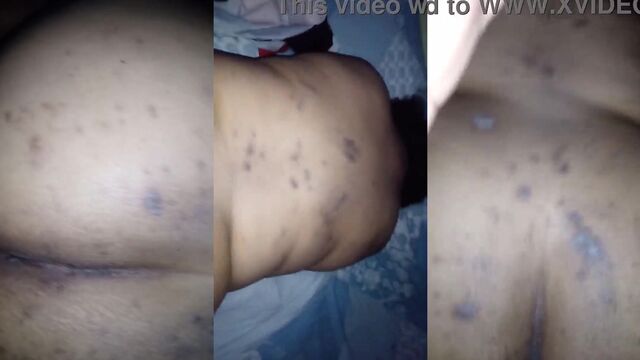 Amateur anal with hairy granny in POV style