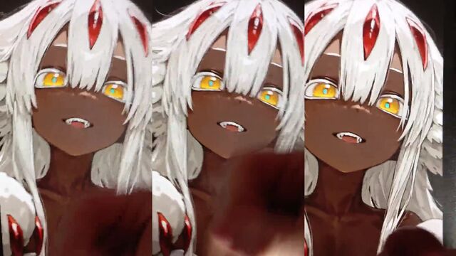 I Masturbate and Cum while watching Faputa from Made by Abyss
