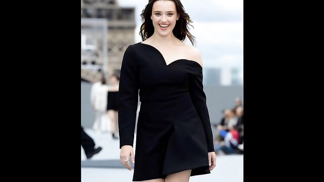 Katherine Langford at L’Oreal Paris 2021 Defile Show in Paris