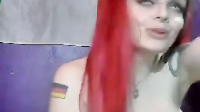 IzaVampire - Webcam show with toys and dildo play for intense pleasure