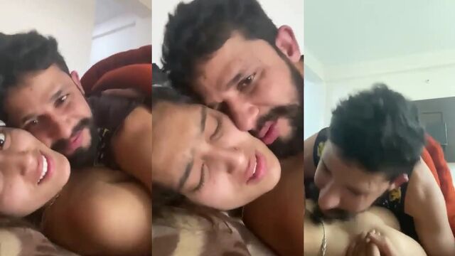 A Punjabi girl is getting fucked by her boyfriend with great pleasure