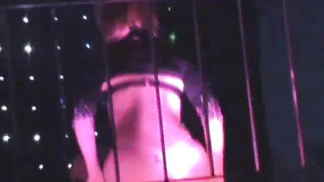 Before fame, sensual Brazilian twerk with chocolate and pirulito