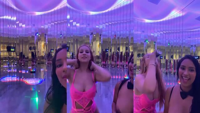 A bad girl but happy with what she has Mala Pink