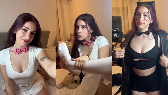 A super beautiful model shows her body on Instagram