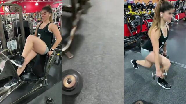 Twerking and posing hotly for Instagram like a true star