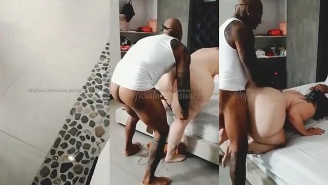Latina with big ass Ursula Suarez enjoys BBC