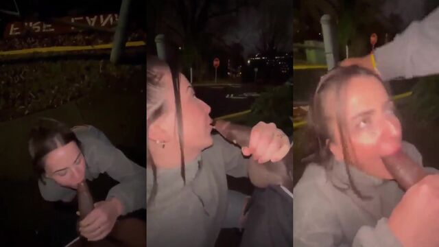I got a blowjob on the street and it was awesome