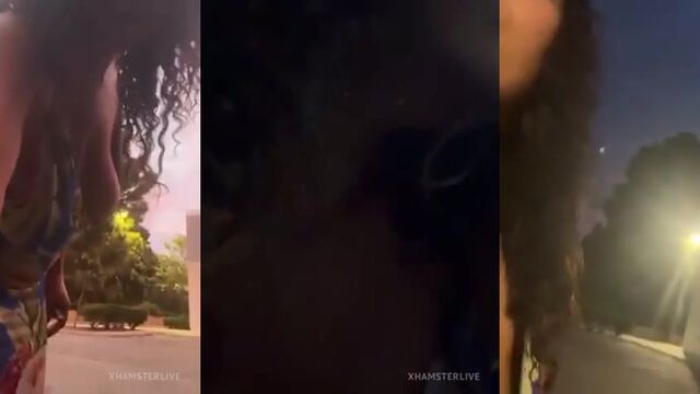 A cute Miqo'te girl masturbates with her big 15 cm dick