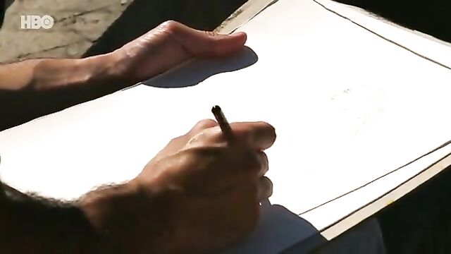 A woman with artistic talents, or a good fuck artist