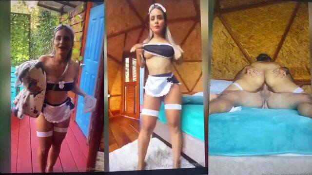 Hot Alejita Rios in action, showcasing her fiery energy