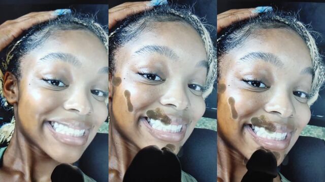 A sexy cum tribute for the hot Marsai Martin
