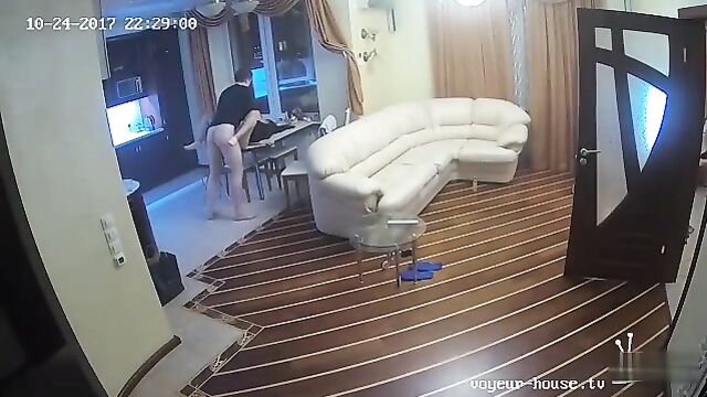 Spy cam sex with a slutty girl who loves to be watched