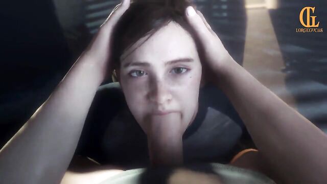 Busty 3D animation with intense action and a thrilling finish