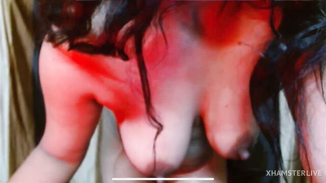 Sexy Indian girl plays with her ass and fingers in public