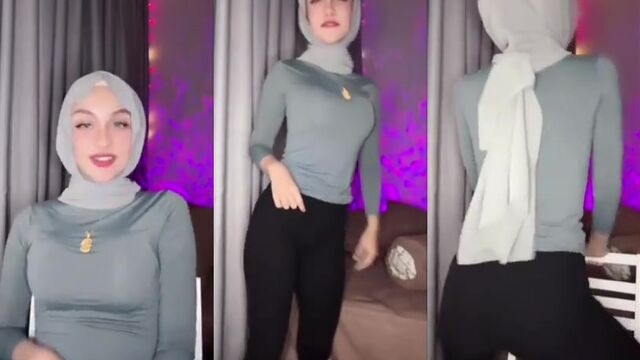 A rare video of a girl with big ass on BigO