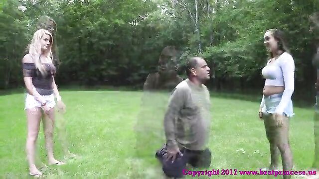 A spoiled girl, the princess, gets punished and fucked hard