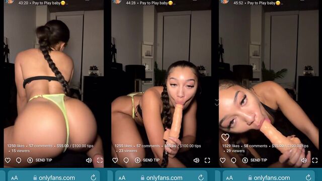 Freaky thot bitches getting down and dirty