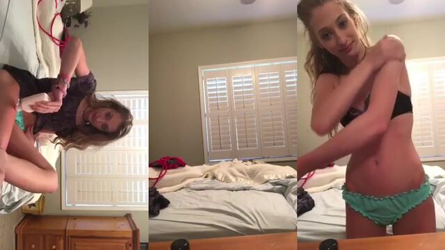 Cute princess kate shows her periscope to the audience