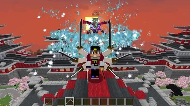 МАЙНКРАФТ АНИМЕ МОД САМУРАЙ И ЯПОНИЯ в МАЙНКРАФТ ! ДЕВУШКА НУБ И ПРО ВИДЕО ТРОЛЛ