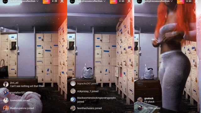 A juicy compilation of the hottest Instagram Live sex videos